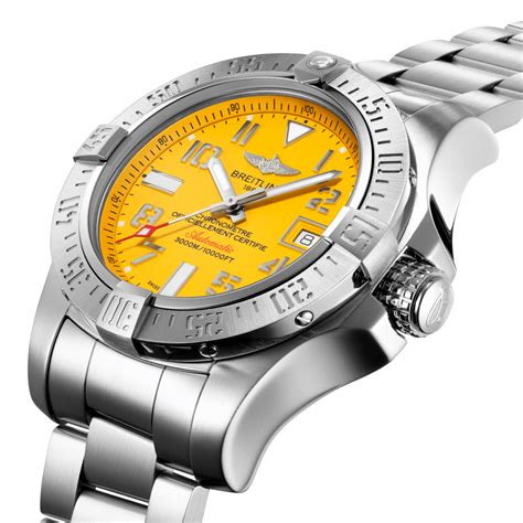 breitling avenger ii seawolf yellow review|Avenger II Seawolf Stainless steel .